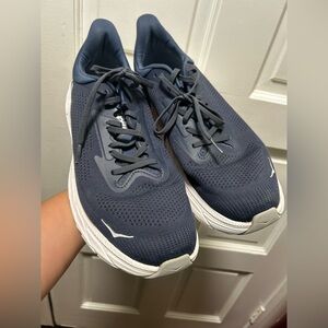 Hoka One One Arahi 7 1147850-OPC Athletic Sneaker Men's 13D Blue Knit Sports